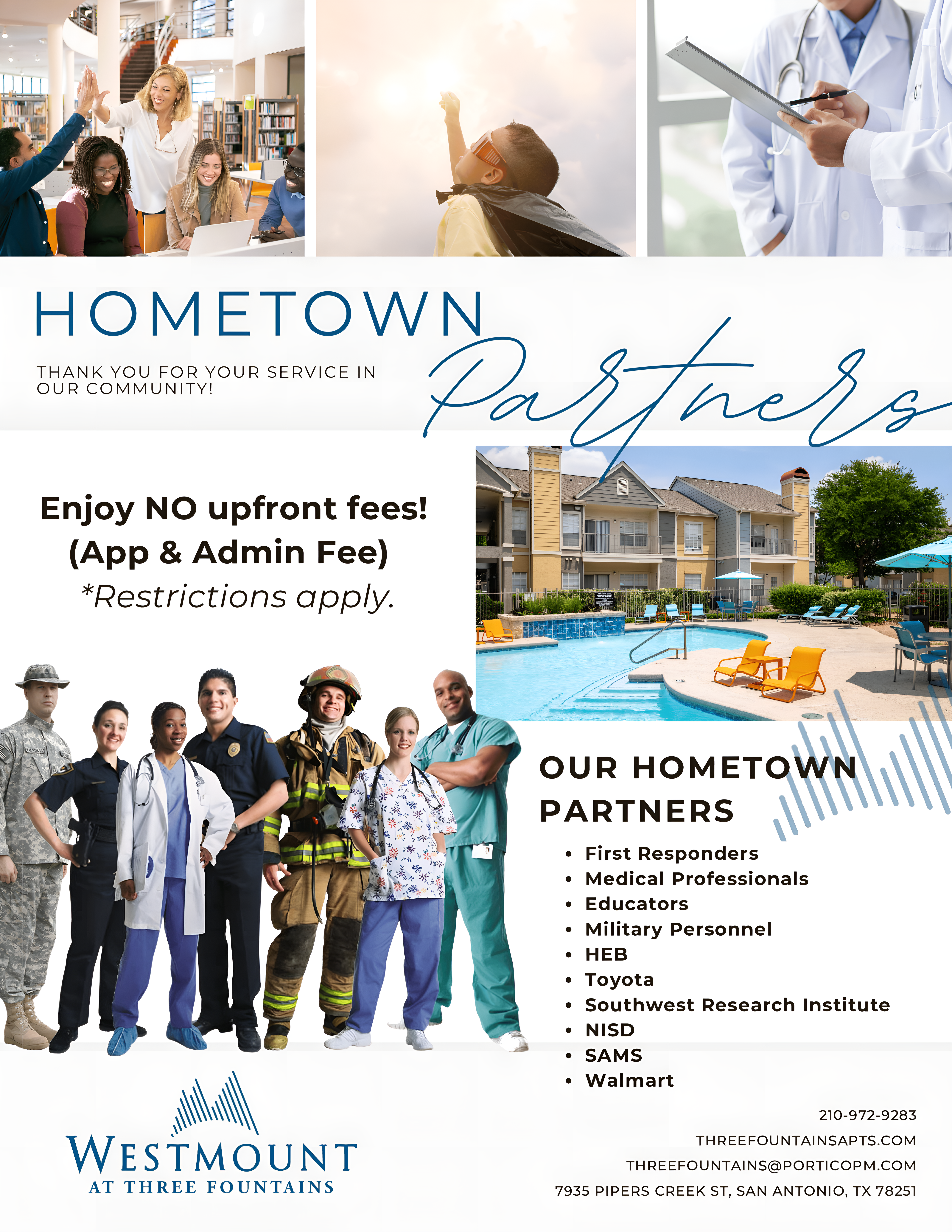 parc haus home town partners flyer at The parcHAUS at Firewheel Parkway